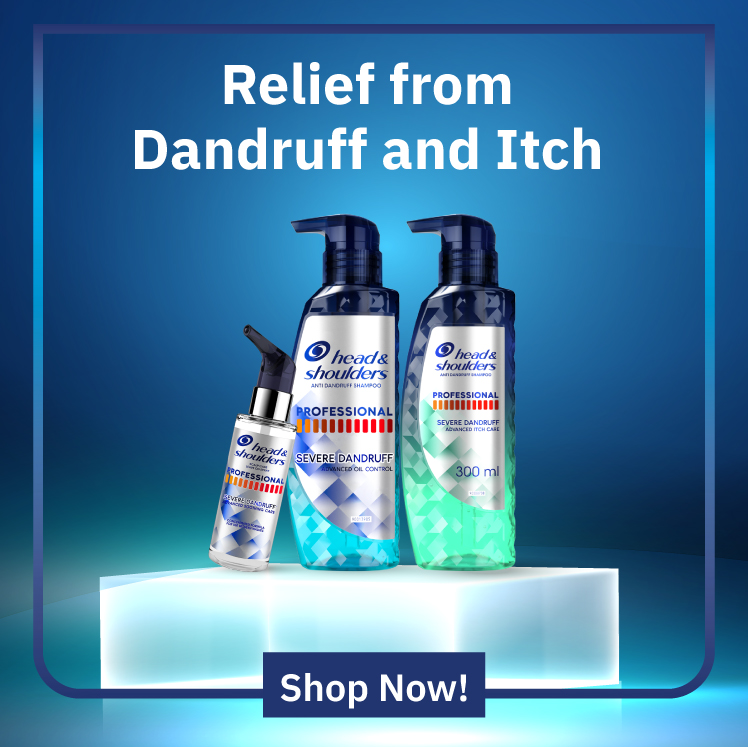 Head and Shoulders Relief From Dandruff and Itch