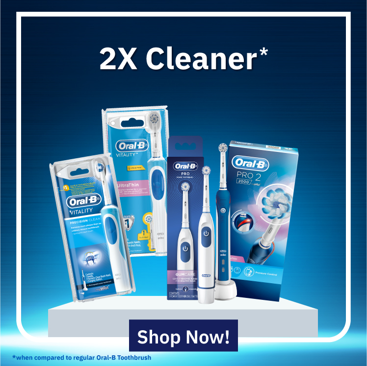 Oral B 2X Cleaner