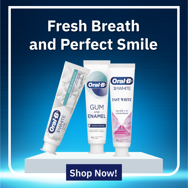  Oral B Fresh Breath and Perfect Smile