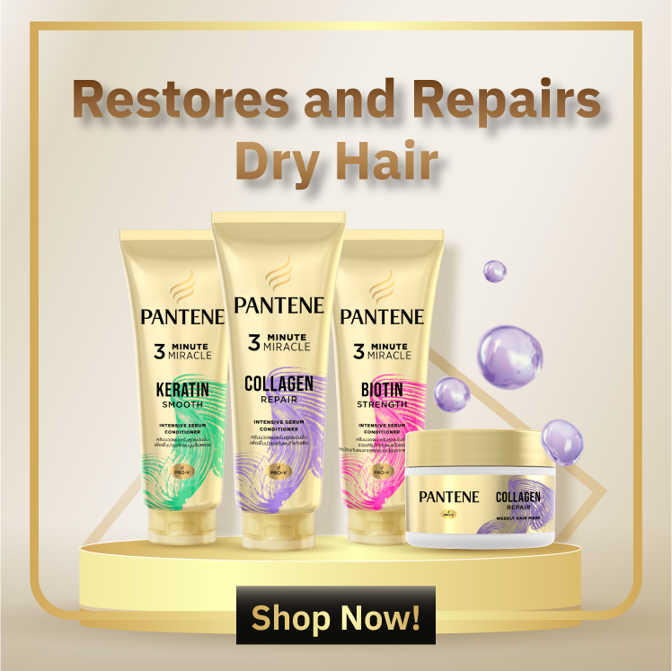 Restores and Repairs Dry Hair